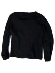 Vorschaubild 3 von Trachtenjacke Damen Schwarz Gr. 38/M Wolle Uni Traditionell Langarm Knopf