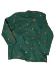 Vorschaubild 2 von Trachtenjacke Damen Gr. 38/M Grün Wolle Blumenmuster Traditionell Langarm