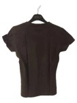 Vorschaubild 2 von T-Shirt Damen Gr. S Braun Baumwolle Logo-Print Outdoor Kurzarm