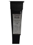 Vorschaubild 2 von Gürtel Schwarz Gr. 95 Leder Uni Casual Freizeit 4 cm 115 cm