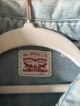 Vorschaubild 2 von Damen Jeanshemd Hemdbluse Hellblau Gr. S Denim Western