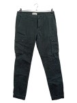 Vorschaubild 1 von Cargohose Herren Gr. W31/48/M Schwarz Baumwolle Uni Casual Freizeit L30