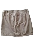 Vorschaubild 2 von Sportrock Damen Beige Gr. 42/XL Polyester Uni Casual Freizeit Knopf
