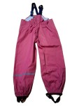 Vorschaubild 2 von Regenhose Latzhose Mädchen Gr. 116 Pink Outdoor wasserdicht