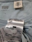 Vorschaubild 6 von Damen T-Shirt Gr. M Hellblau Batwing Logo Kurzarm Baumwolle