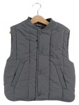Vorschaubild 1 von Kinder Steppweste Grau Gr. 116 Casual Weste