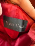 Vorschaubild 3 von Damen Festkleid Gr. 44 Rot Chiffon Abendkleid mit Schal