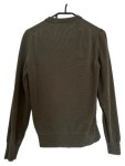Vorschaubild 2 von Herren Pullover Gr. 44 XS Oliv Baumwolle Rundhals Classic Fit
