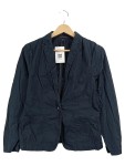 Vorschaubild 1 von Blazer Damen Blau Gr. 34/XS Baumwolle Casual Langarm Frühjahr/Sommer