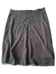 Vorschaubild 3 von Damen Unterrock Schwarz Rot Mesh Gr. 40 L Elegant