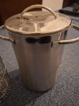 Vorschaubild 2 von Kochtopf Edelstahl mit Deckel 3L Silber 16x26cm