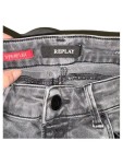 Vorschaubild 2 von Jeans Slim Fit Herren Grau Gr. W28/44/XS Baumwolle Uni Urban Casual Knopf