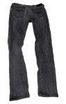Vorschaubild 3 von Jeans Slim Fit Herren Grau Gr. W28/44/XS Baumwolle Uni Urban Casual Knopf