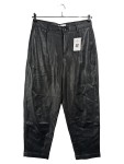 Vorschaubild 1 von Damen Lederhose Schwarz Gr. 40 W31 L Falten