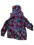 Vorschaubild 2 von Winterjacke Kinder Mehrfarbig Gr. 104 Polyester Florales Muster Langarm