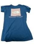 Vorschaubild 3 von Damen T-Shirt Blau Gr. 34 XS Logo Print Outdoor Freizeit