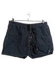 Vorschaubild 1 von Badeshorts Herren Gr. 52/XL Schwarz Polyamid Uni Sportlich Freizeit Logo
