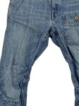 Vorschaubild 2 von Ripped Jeans Herren Gr. W32/48/M Blau Baumwolle Uni Casual Elwood L32