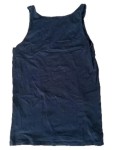 Vorschaubild 2 von Unterhemd Herren Gr. XL Schwarz Baumwolle Uni Basic Ärmellos Alltag Logo