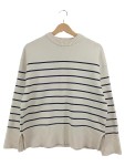 Vorschaubild 1 von Damen Pullover Beige Gestreift Gr. 36, S Casual