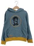 Vorschaubild 1 von Kapuzenpullover Hoodie Blau Logo-Print Gr. 128 Casual