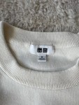 Vorschaubild 4 von Pullover Damen Gr. 38/M Weiß Baumwolle Polyester Viskose Gestreift Casual