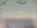 Vorschaubild 3 von T-Shirt Kinder Gr. 164 Türkis Farbverlauf Kurzarm Casual Baumwolle