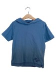 Vorschaubild 1 von Kinder Kapuzenpullover Kurzarm Blau Farbverlauf Gr. 124