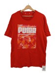 Vorschaubild 1 von Herren T-Shirt Rot Gr. L Kurzarm Sport Logo Print