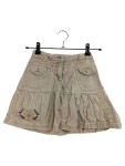 Vorschaubild 1 von Mädchen Cordrock Beige Gr. 104 Teddy-Applikation Casual
