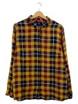 Vorschaubild 1 von Bluse Damen Gr. 46 3XL Mehrfarbig Kariert Langarm Casual