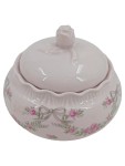 Vorschaubild 1 von Zuckerdose Porcelaine Rose Rosa Blumenmuster Romantisch