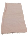Vorschaubild 1 von Dekokissen Bezug Rosa Romantisch Spitze 49x29.5 cm Baumwolle