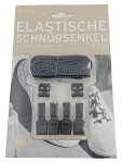 Vorschaubild 1 von Elastische Schnürsenkel 8-teilig Schwarz Schnell-Schnürsystem Reflektierend