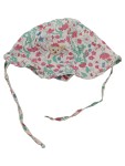 Vorschaubild 1 von Kinder Hut Blumenmuster Teddy-Applikation Mehrfarbig Gr. 51 Baumwolle