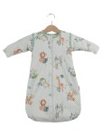 Vorschaubild 1 von Baby Schlafsack 2.5 Tog Tiermotive Weiß Gr. 56, 62 Baumwolle