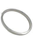 Vorschaubild 1 von Armband Damen Silberfarben Metall Minimalistisch
