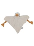 Vorschaubild 1 von Schmusetuch Ente mit Mütze Beige Stoff Kuscheltuch Baby