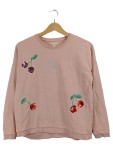 Vorschaubild 1 von Sweatshirt Pullover Rosa Gr. 158 Pailletten Kirschen Best Friends