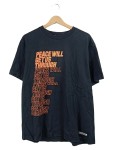 Vorschaubild 1 von Herren T-Shirt Gr. XL Schwarz Print Peace Will Get Us Through Casual