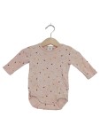 Vorschaubild 1 von Baby Body Langarm Rosa Punkte Gr. 62 Baumwolle