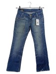 Vorschaubild 1 von Damen Jeans Bootcut Denim Hose Blau Gr. 34 W26 Casual