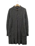 Vorschaubild 1 von Damen Strickjacke Gr. 40 L Grau Meliert Wolle Mohair