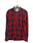Vorschaubild 1 von Herren Freizeithemd Kariert Rot Gr. 52 XL Baumwolle Casual