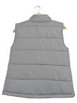 Vorschaubild 2 von Steppweste Kinder Grau Gr. 158 Polyester Logo-Print Casual Ärmellos