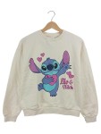Vorschaubild 1 von Lilo & Stitch Sweatshirt Gr. 158 Beige Langarm Pullover Kinder