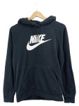 Vorschaubild 1 von Kapuzenpullover Hoodie Sweatshirt Schwarz Logo Damen Gr. 44 XXL
