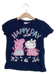 Vorschaubild 1 von Kinder Fanshirt T-Shirt Happy Day Blau Gr. 116 Baumwolle