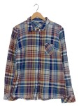 Vorschaubild 1 von Damen Hemdbluse Kariert Mehrfarbig Gr. 42 Wolle Langarm Casual