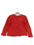 Vorschaubild 1 von Mädchen Strickjacke Rot Gr. 108, 110 Baumwolle